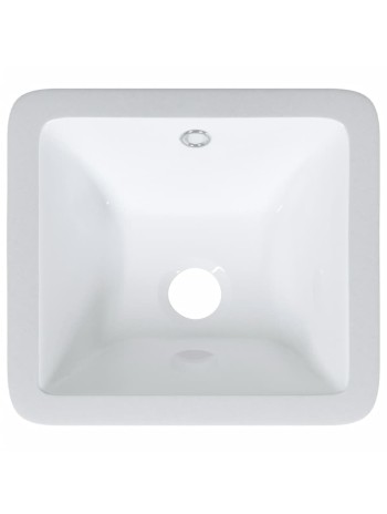 Waschbecken Weiß 30,5x27x14 cm Rechteckig KeramikHome-Essentials