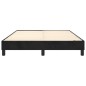 Boxspringbett Schwarz 140x200 cm Samt