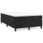 Boxspringbett Schwarz 120x200 cm Samt