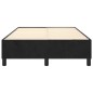 Boxspringbett Schwarz 120x200 cm Samt