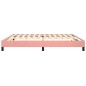 Boxspringbett Rosa 200x200 cm Samt