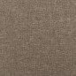 Boxspringbett Taupe 140x200 cm Stoff