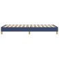 Boxspringbett Blau 90x190 cm Stoff