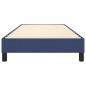 Boxspringbett Blau 100x200 cm Stoff