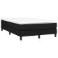 Boxspringbett Schwarz 120x200 cm Stoff