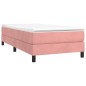 Boxspringbett Rosa 80x200 cm Samt