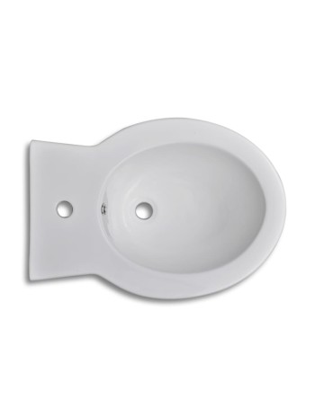 Toiletten & Bidet Set Weiß KeramikHome-Essentials