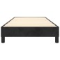 Boxspringbett Schwarz 80x200 cm Samt