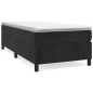 Boxspringbett Schwarz 90x190 cm Samt