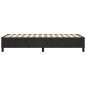 Boxspringbett Schwarz 90x190 cm Samt