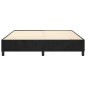 Boxspringbett Schwarz 180x200 cm Samt