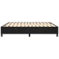 Boxspringbett Schwarz 180x200 cm Samt