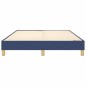 Boxspringbett Blau 140x200 cm Stoff