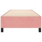 Boxspringbett Rosa 90x200 cm Samt