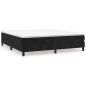 Boxspringbett Schwarz 180x200 cm Samt