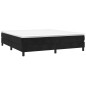 Boxspringbett Schwarz 180x200 cm Samt