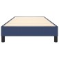 Boxspringbett Blau 90x190 cm Stoff