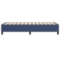 Boxspringbett Blau 90x190 cm Stoff