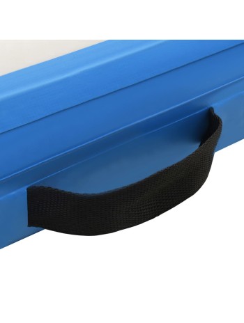 Aufblasbare Schwimmmatte Blau und Weiß 300x300x15 cmHome-Essentials