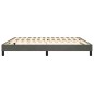 Boxspringbett Dunkelgrau 160x200 cm Samt