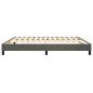 Boxspringbett Dunkelgrau 180x200 cm Samt