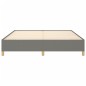 Boxspringbett Dunkelgrau 180x200 cm Stoff