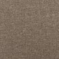 Boxspringbett Taupe 90x200 cm Stoff