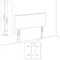 Boxspringbett mit Matratze Dunkelgrau 120x200 cm Stoff