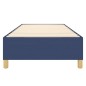 Boxspringbett Blau 90x190 cm Stoff