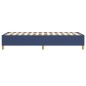 Boxspringbett Blau 90x190 cm Stoff