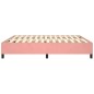 Boxspringbett Rosa 180x200 cm Samt