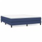 Boxspringbett Blau 180x200 cm Stoff