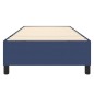 Boxspringbett Blau 80x200 cm Stoff