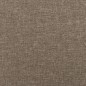 Boxspringbett Taupe 120x200 cm Stoff