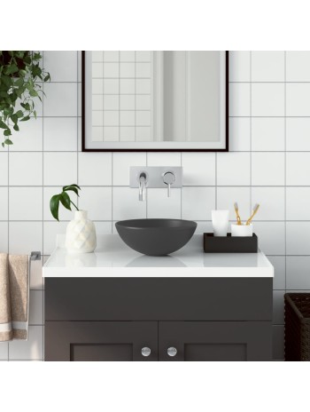 Luxus-Waschbecken mit Überlauf Matt Hellgrün 36x13 cm KeramikHome-Essentials